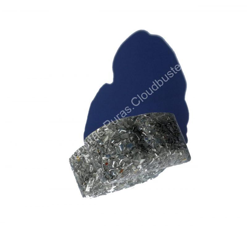 Orgonita Pura / Electronite Hoja Corazón decorativa - Imagen 5