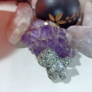 Orgonita Pura / Electronite Dinosaurio decorativo pequeño Mod. 3.