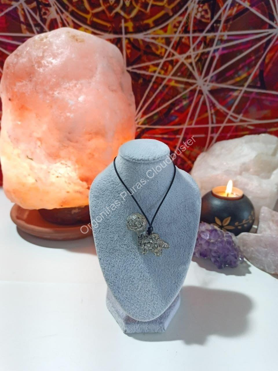 Orgonita Pura / Electronite Colgante Dinosaurio pequeño mod 1. - Imagen 5