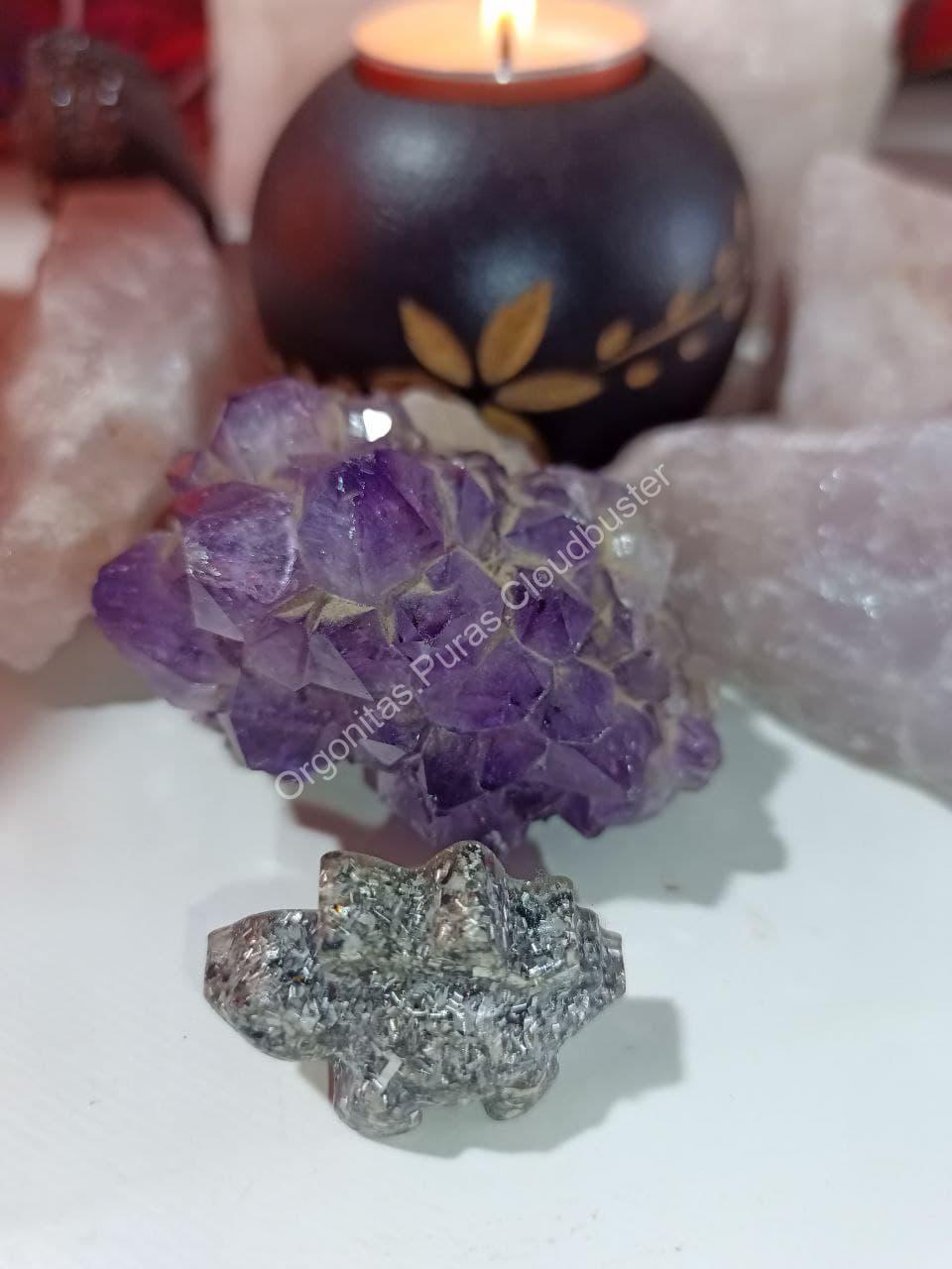 Orgonita Pura / Electronite Dinosaurio pequeño Modelo 4 - Imagen 3