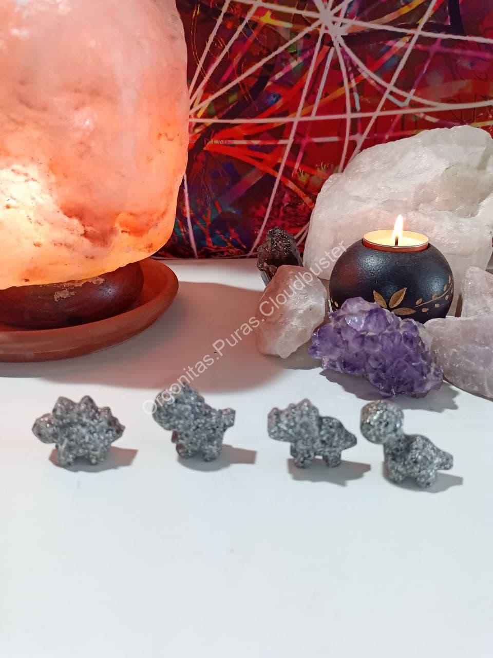 Orgonita Pura / Electronite Dinosaurio pequeño Modelo 4 - Imagen 4