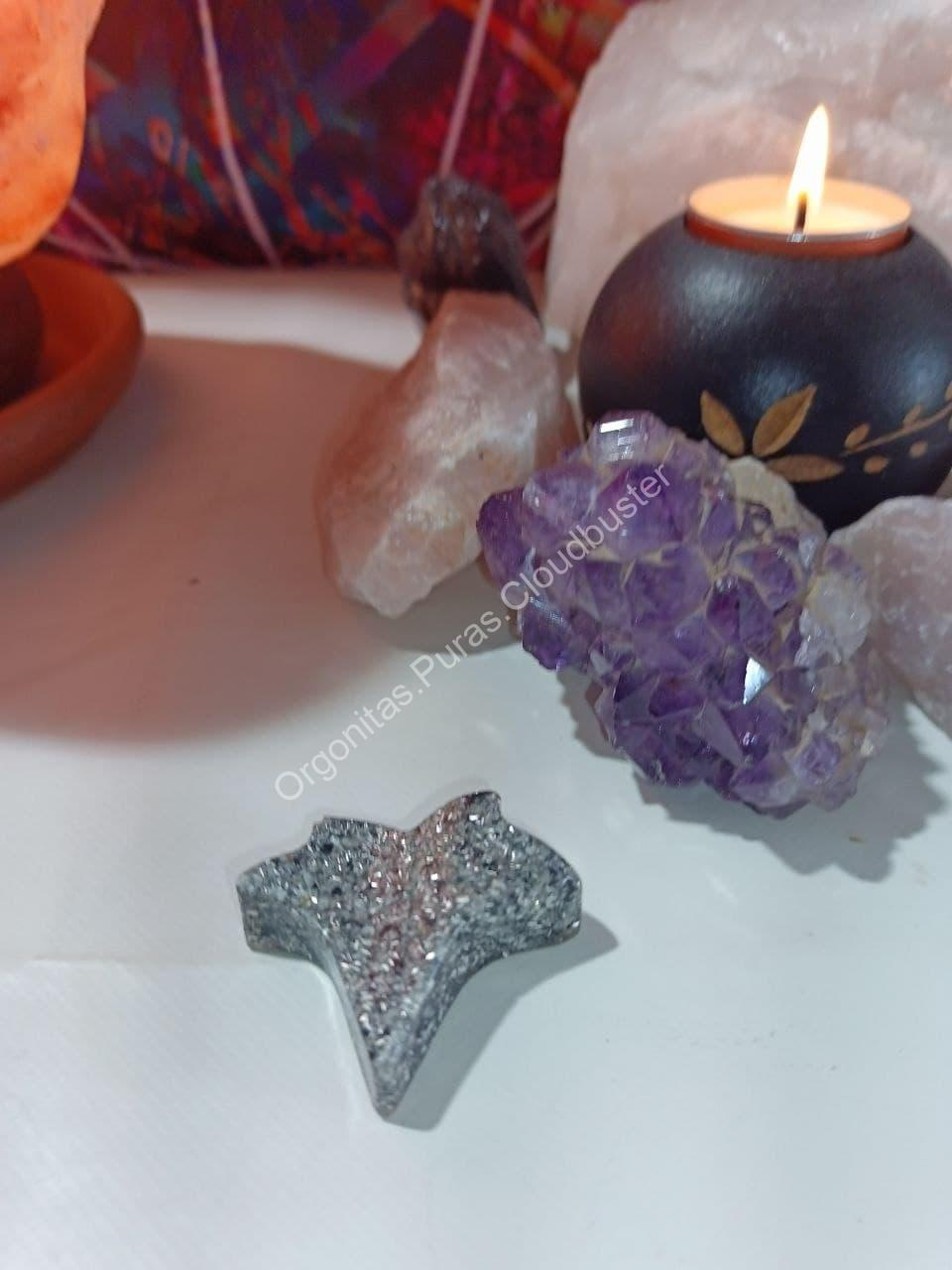 Orgonita Pura / Electronite Hoja en Punta - Imagen 2
