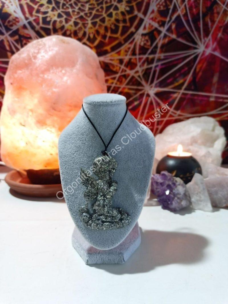 Orgonita Pura / Electronite Colgante forma de Ángel - Imagen 6