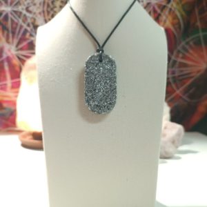 Orgonita Pura / Electronite Colgante Chapa Militar