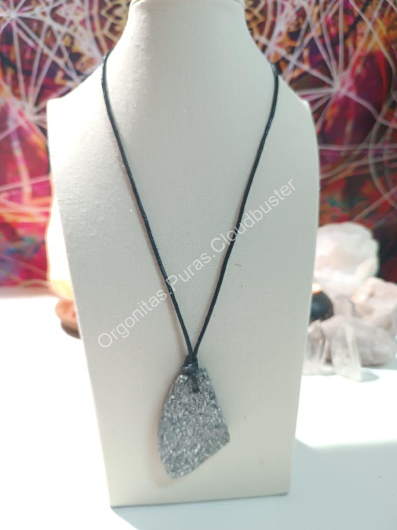 Orgonita Pura / Electronite Colgante Abstracto Grande - Imagen 3