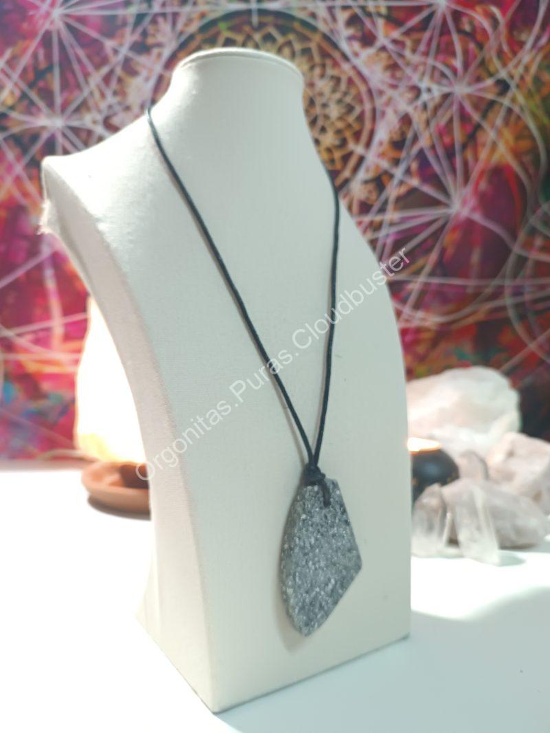 Orgonita Pura / Electronite Colgante Abstracto Grande - Imagen 5