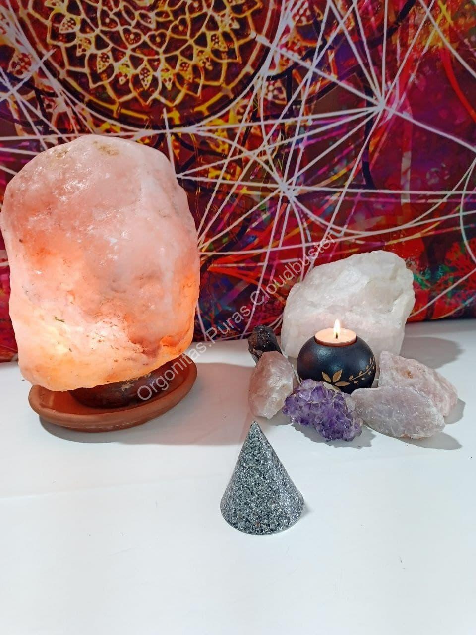 Orgonita Pura / Electronite Pirámide Cono - Imagen 3