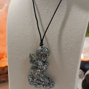 Orgonita Pura / Electronite Colgante forma de Ángel
