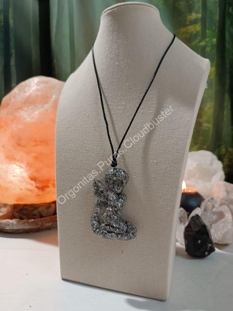 Orgonita Pura / Electronite Colgante forma de Ángel - Imagen 3