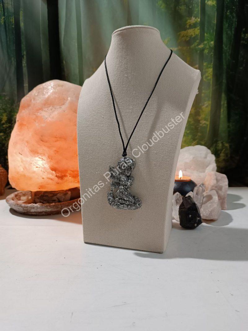 Orgonita Pura / Electronite Colgante forma de Ángel - Imagen 4