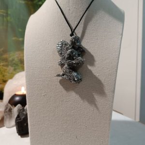 Orgonita Pura / Electronite Colgante forma de Hada 1 ala