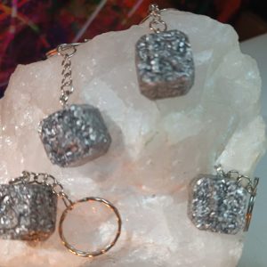 Orgonita Pura / Electronite Llavero con Inicial