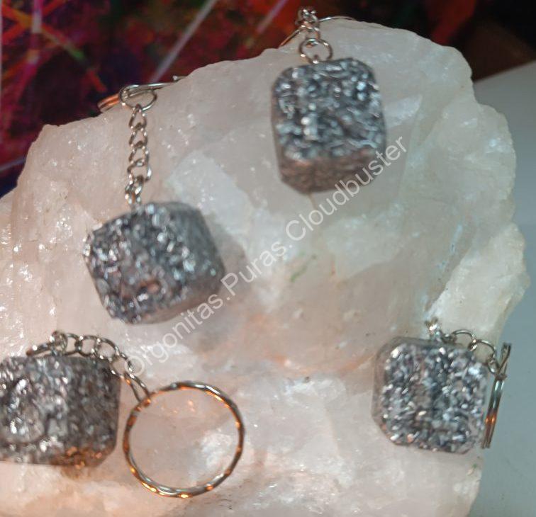 Orgonita Pura / Electronite Llavero con Inicial