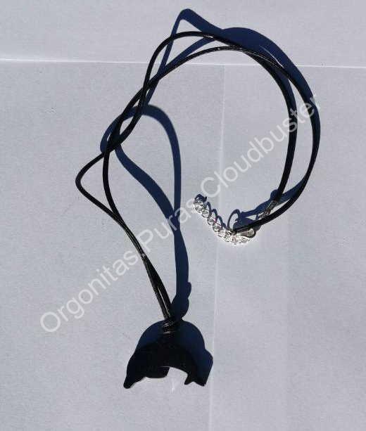 Colgante Delfín Magnetita Orgonita Pura - Imagen 3