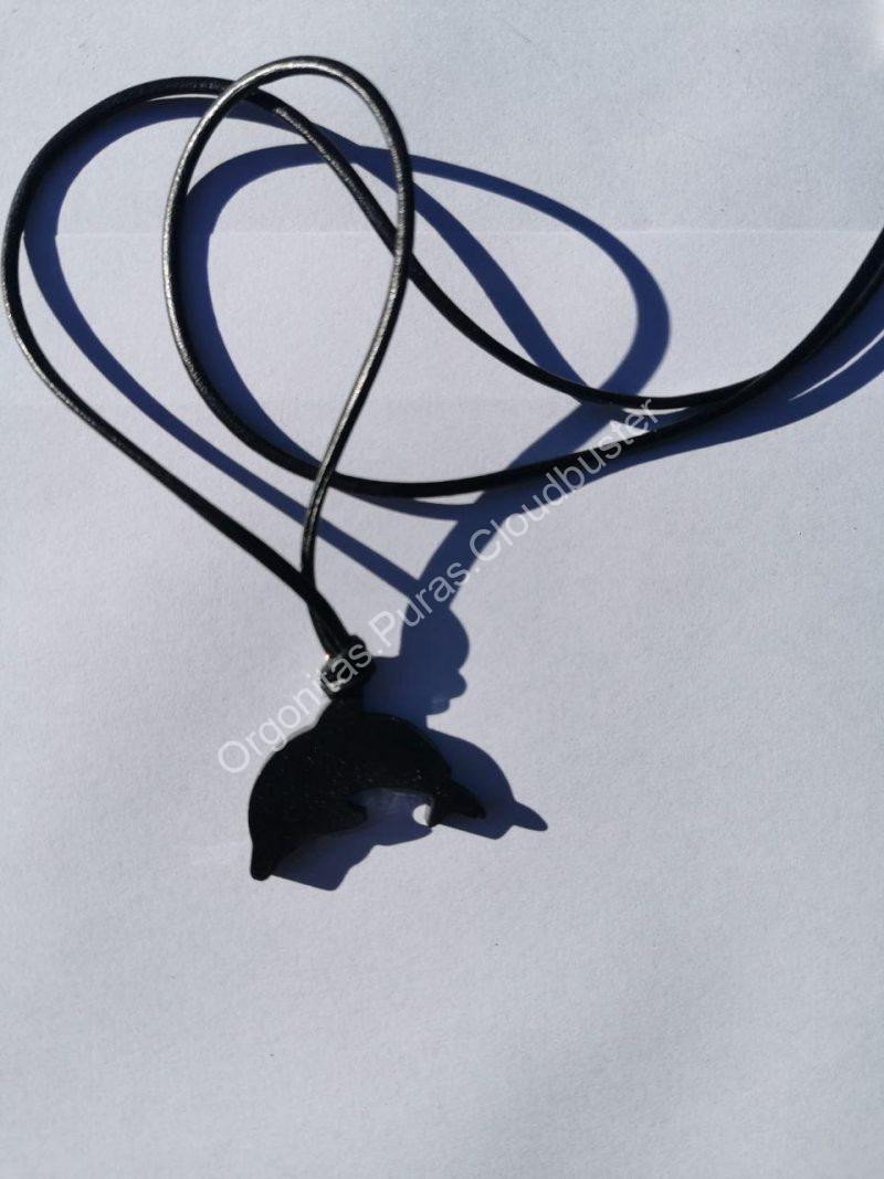 Colgante Delfín Magnetita Orgonita Pura - Imagen 4