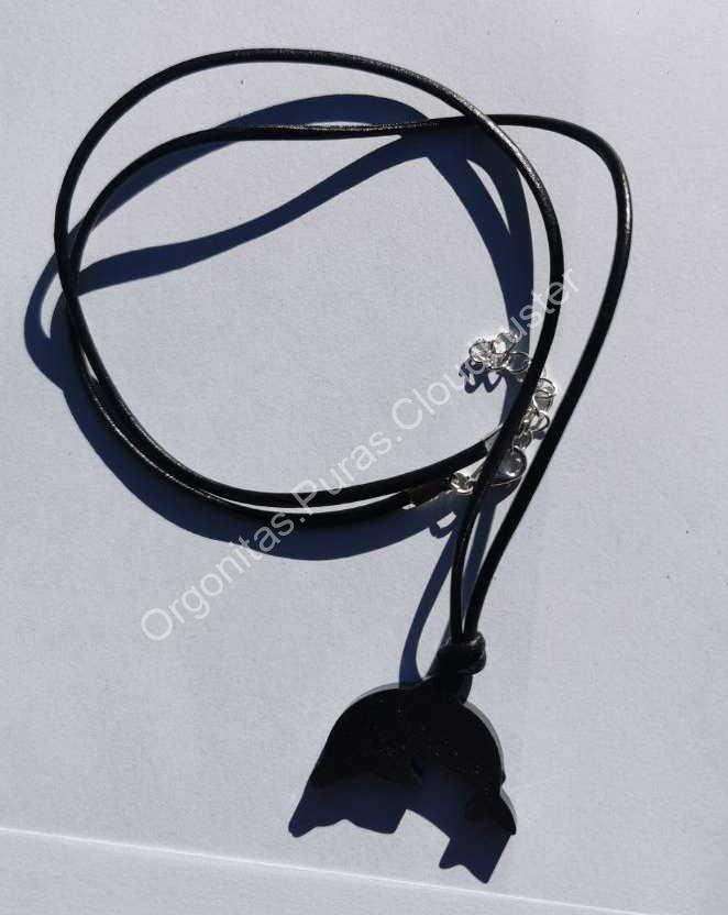 Colgante Delfín Magnetita Orgonita Pura - Imagen 5