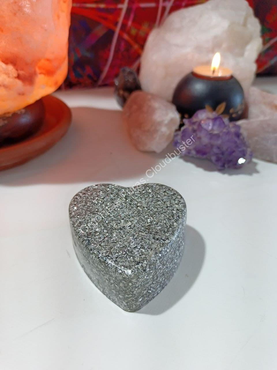 Orgonita Pura / Electronite formato Corazón grande