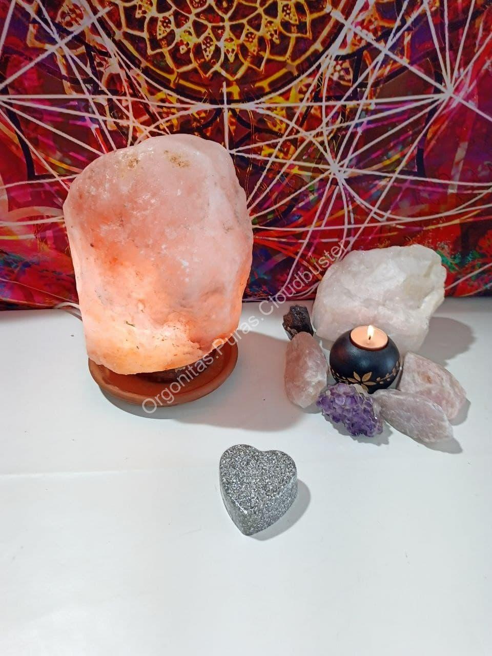 Orgonita Pura / Electronite formato Corazón grande - Imagen 2