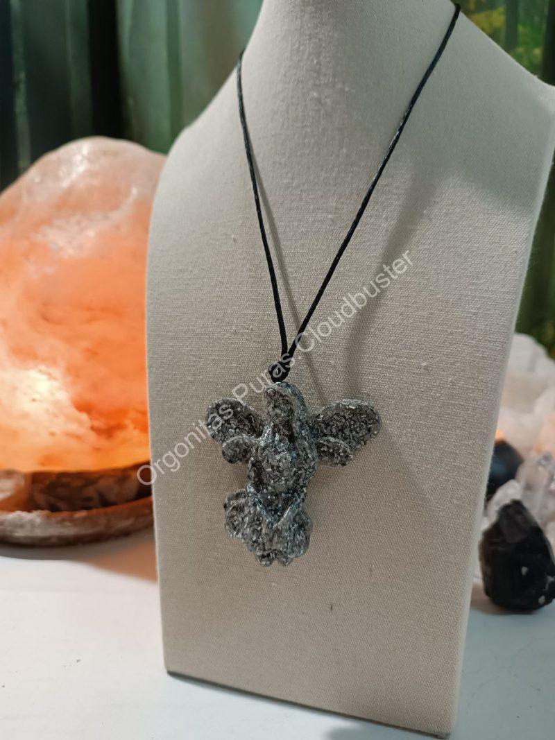 Orgonita Pura / Electronite Colgante Hada 2 Alas.