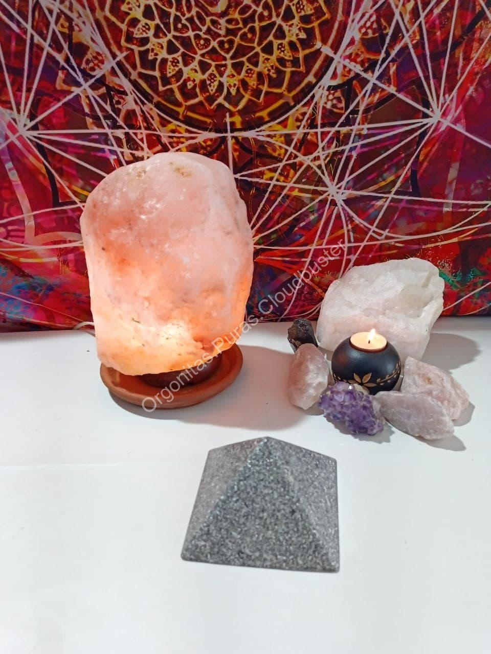 Orgonita Pura / Electronite Pirámide Super Grande 4 lados - Imagen 2