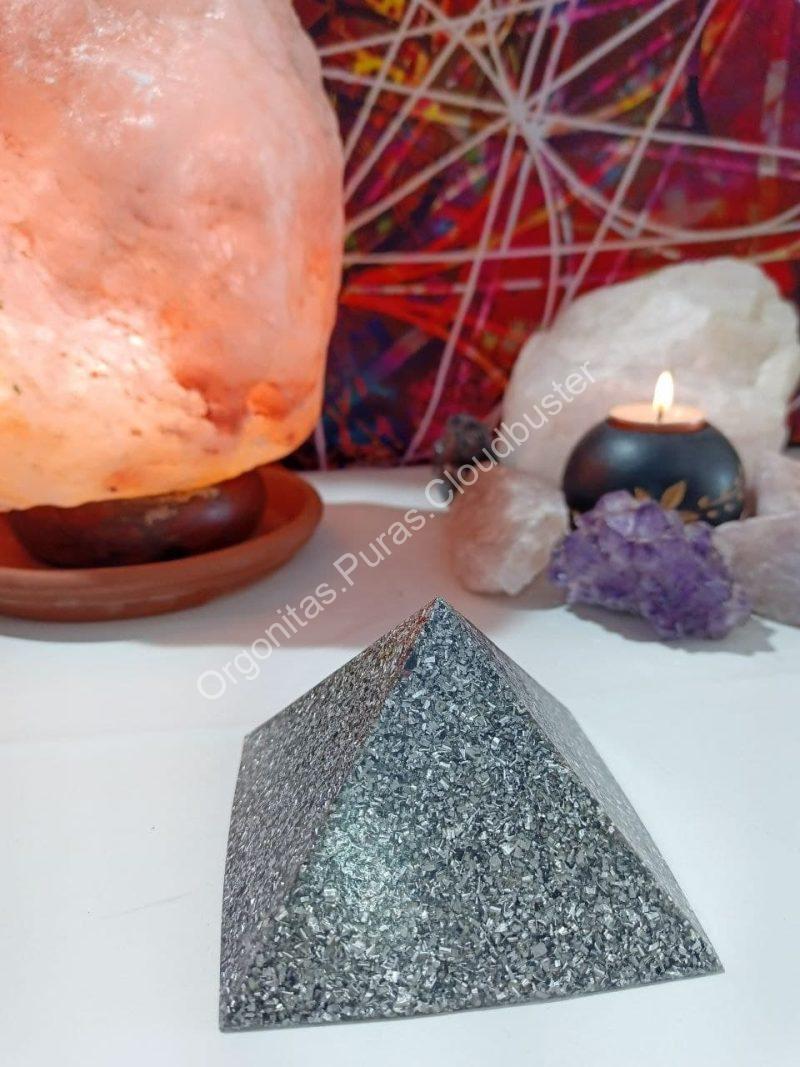 Orgonita Pura / Electronite Pirámide Grande 4 lados