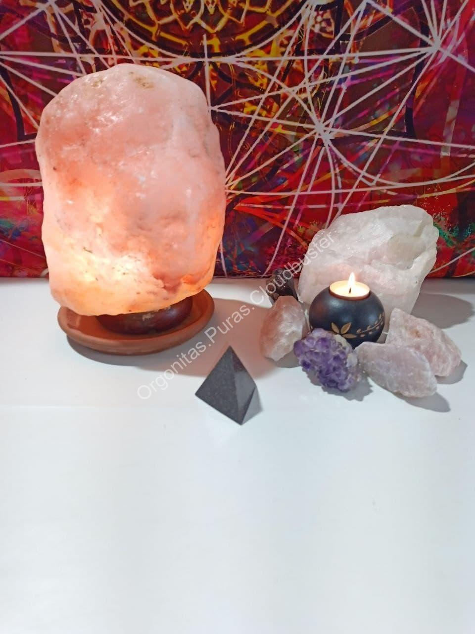 Orgonita Pura VIRUTA DE HIERRO Pirámide 3 lados - Imagen 2