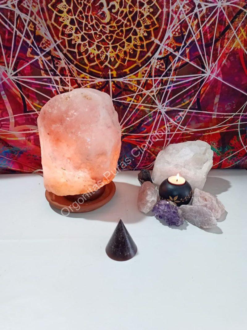 Orgonita Pura VIRUTA DE HIERRO Pirámide cono - Imagen 5