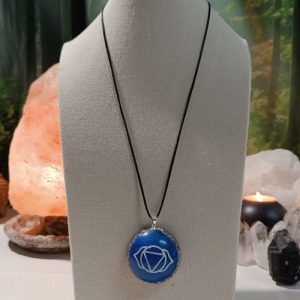 Orgonita Pura / Electronite Colgante o llavero Chakra Tercer Ojo formato Semiesfera