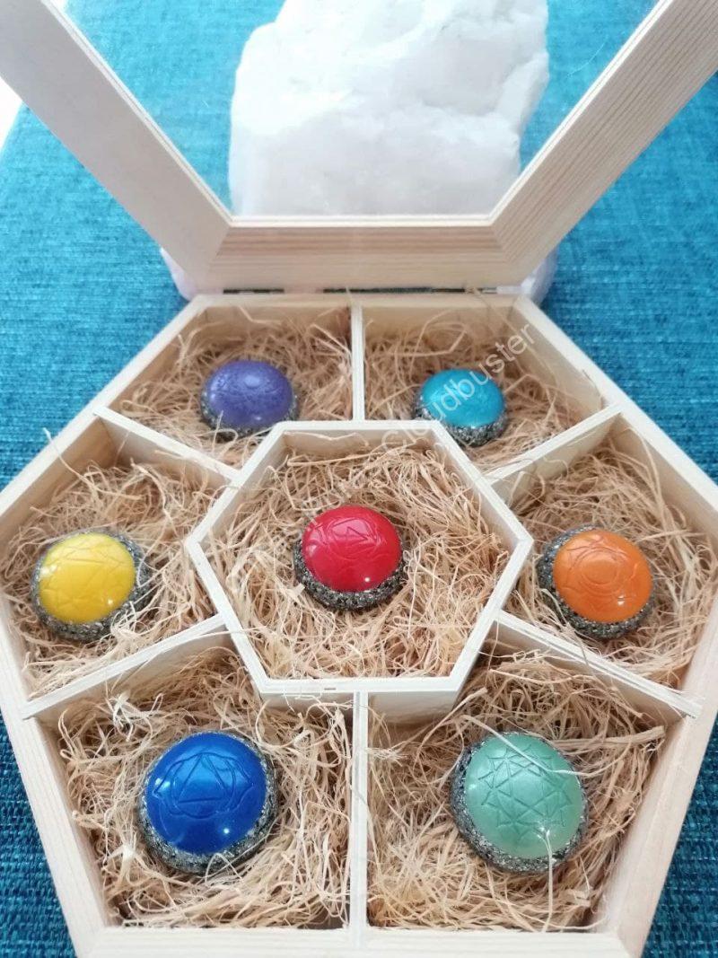 Pack Orgonitas Puras Reiki formato Semiesfera - Imagen 7