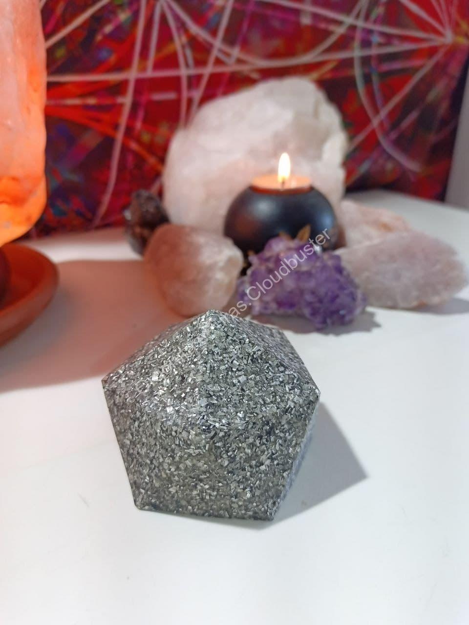 Orgonita Pura / Electronite Pirámide Facetada