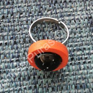 Anillo de Shungita y madera 2 colores