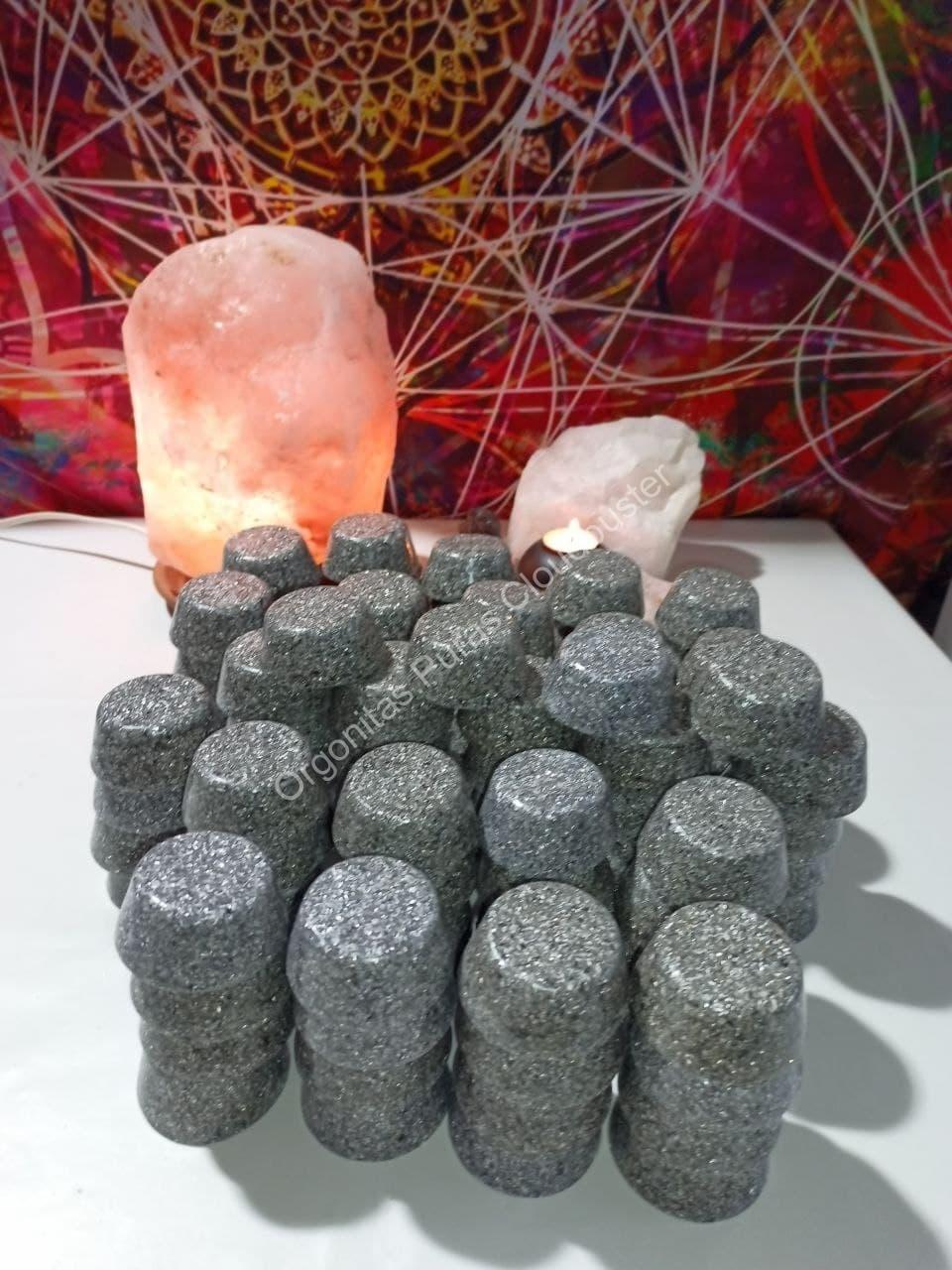 Orgonita Pura / Electronite PACK de 25 unidades viruta de aluminio - Imagen 2