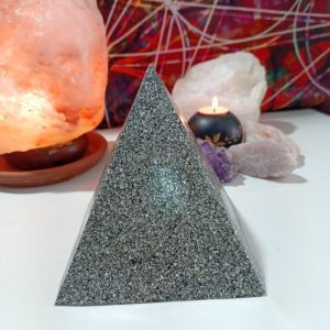 Orgonita Pura / Electronite Formato Pirámide Maxi Grande 4 lados