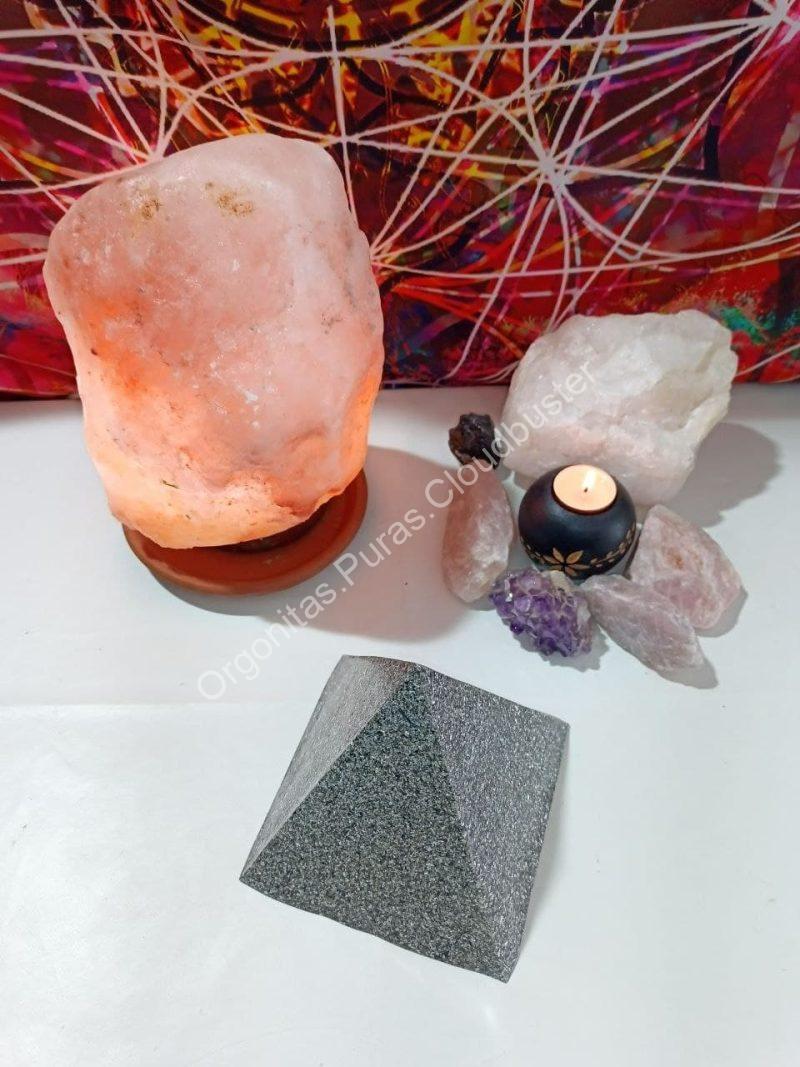 Orgonita Pura / Electronite Formato Pirámide Maxi Grande 4 lados - Imagen 3