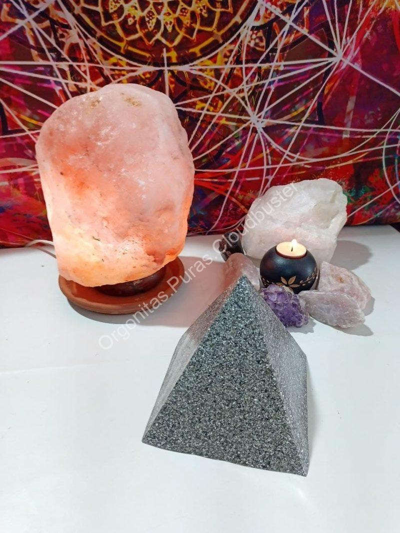 Orgonita Pura / Electronite Formato Pirámide Maxi Grande 4 lados - Imagen 2