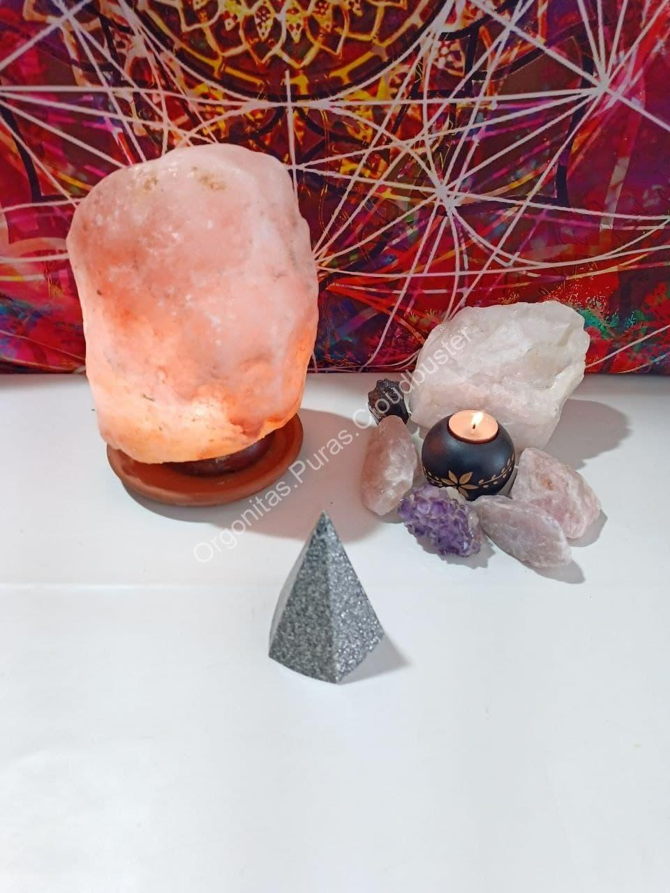 Orgonita Pura / Electronite Pirámide formato Pentagonal - Imagen 3