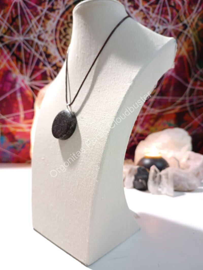 Orgonita Pura VIRUTA PEQUEÑA DE HIERRO colgante Círculo - Imagen 3