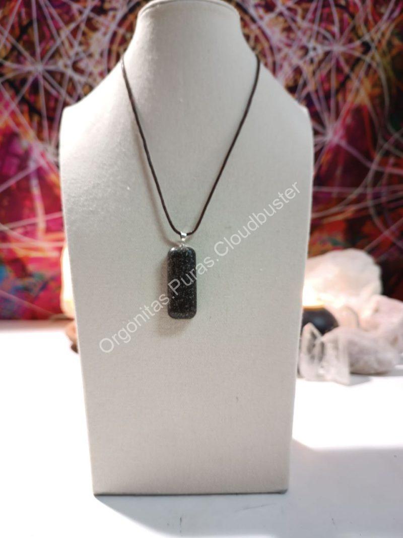 Orgonita Pura VIRUTA PEQUEÑA DE HIERRO colgante Rectángulo Pequeño