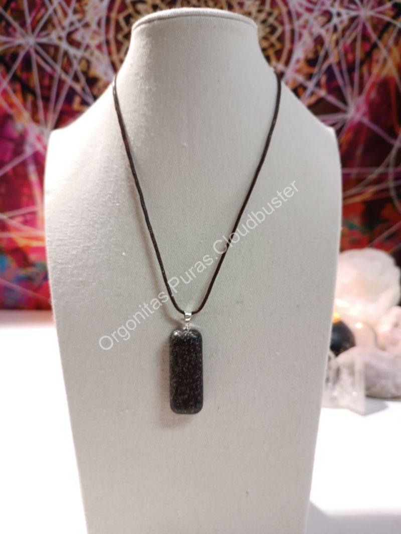 Orgonita Pura VIRUTA PEQUEÑA DE HIERRO colgante Rectángulo Pequeño - Imagen 2