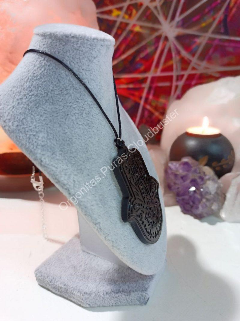 Orgonita Pura El Jamsa Colgante Magnetita - Imagen 3