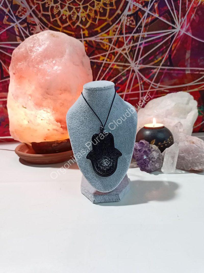 Orgonita Pura El Jamsa Colgante Magnetita - Imagen 2