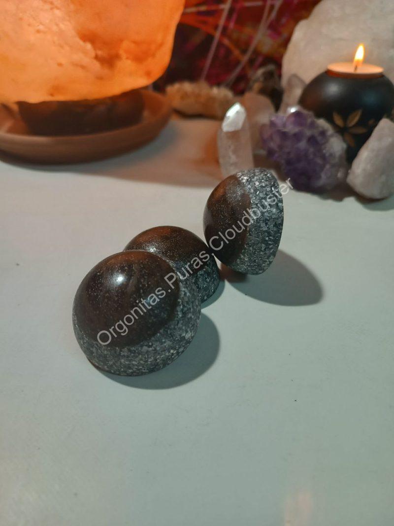 Orgonitas Puras Mini Semiesferas 3 Unidades - Imagen 5
