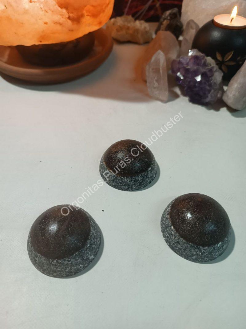 Orgonitas Puras Mini Semiesferas 3 Unidades - Imagen 3