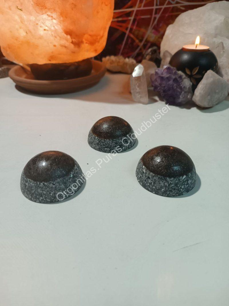 Orgonitas Puras Mini Semiesferas 3 Unidades