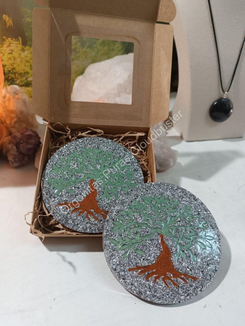 Posavasos: Revitalizador de Líquidos y Alimentos.