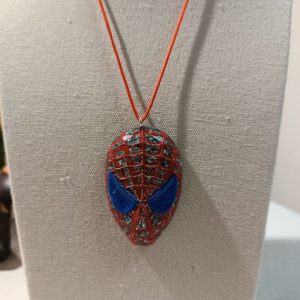 Orgonita Pura / Electronite Colgante SpiderMan Color