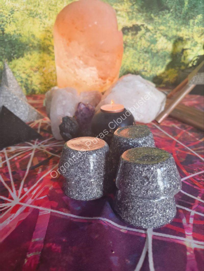 Orgonita Pura / Electronite PACK de 6 unidades viruta de aluminio - Imagen 2
